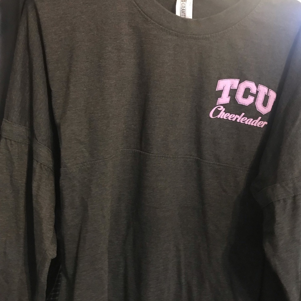 TCU cheerleader spirit jersey